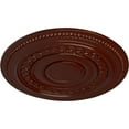 thumbnail image 3 of Ekena Millwork 18"OD x 1 1/4"P Oldham Ceiling Medallion (Fits Canopies up to 8 5/8"), Hand-Painted Brushed Mahogany, 3 of 5
