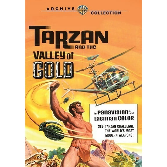 Tarzan and the Valley of Gold (DVD), Warner Archives, Action & Adventure