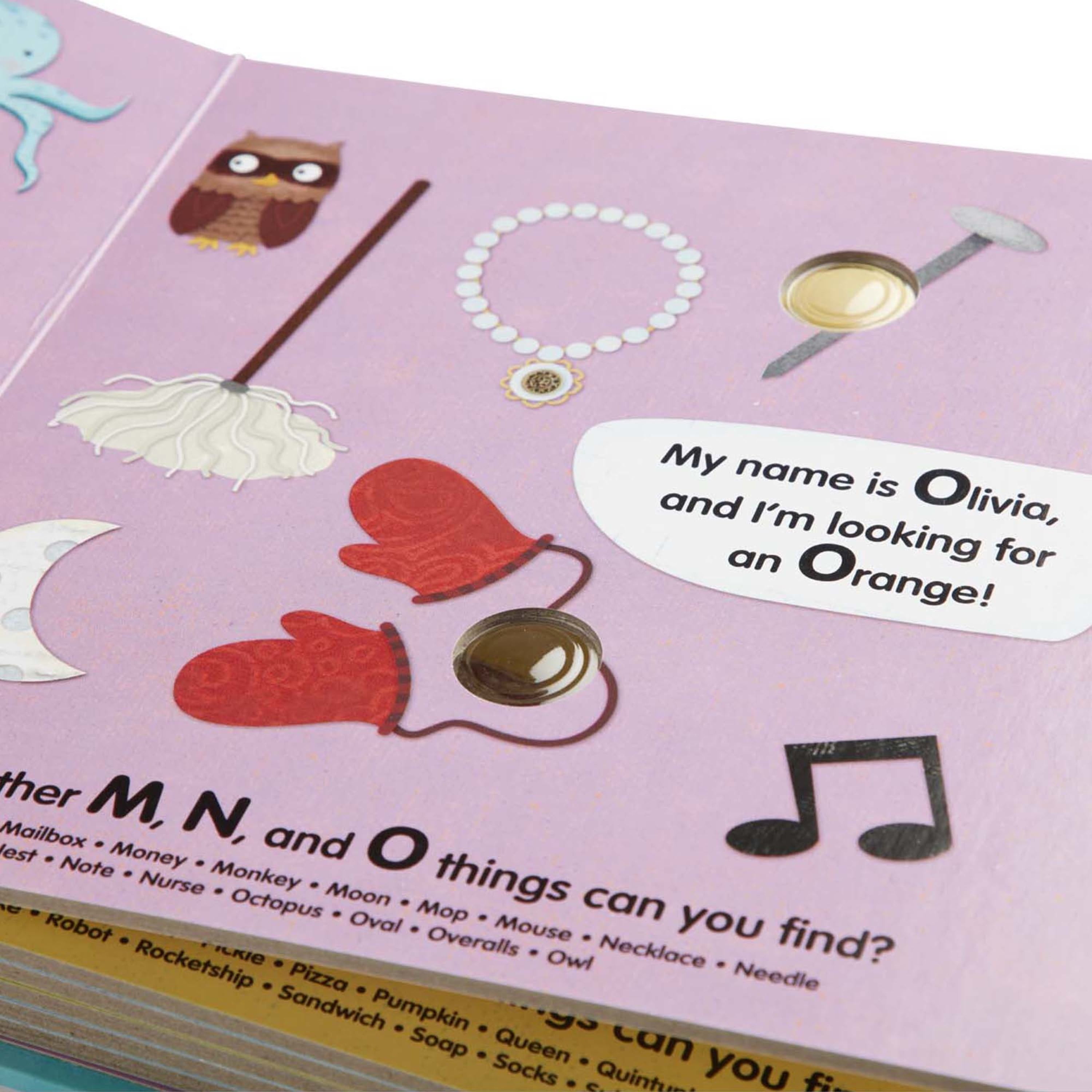 Melissa & Doug Children's Book - Poke-a-Dot: An Alphabet Eye Spy (Board Book with Buttons to Pop) - FSC Certified