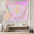thumbnail image 5 of Rainbow Color Tapestry for Bedroom Wall Hanging Tapestry, Fantasy Colorful Ombre Swirl Ceiling Backdrop Tapestries Poster Blanket Wall Decor for Teens Room Living Room Dorm 55" x 73", 5 of 8