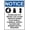 Warning Sign 2, variant on Please Flush Toilet After Use Sign – 8x12 Inch RustFree Aluminum,Reflective & Weatherproof,HighVisibility Reminder Sign for Restroom,Home or Business