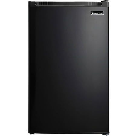 Magic Chef 4.4 cu ft Compact Single Door Refrigerator  Black