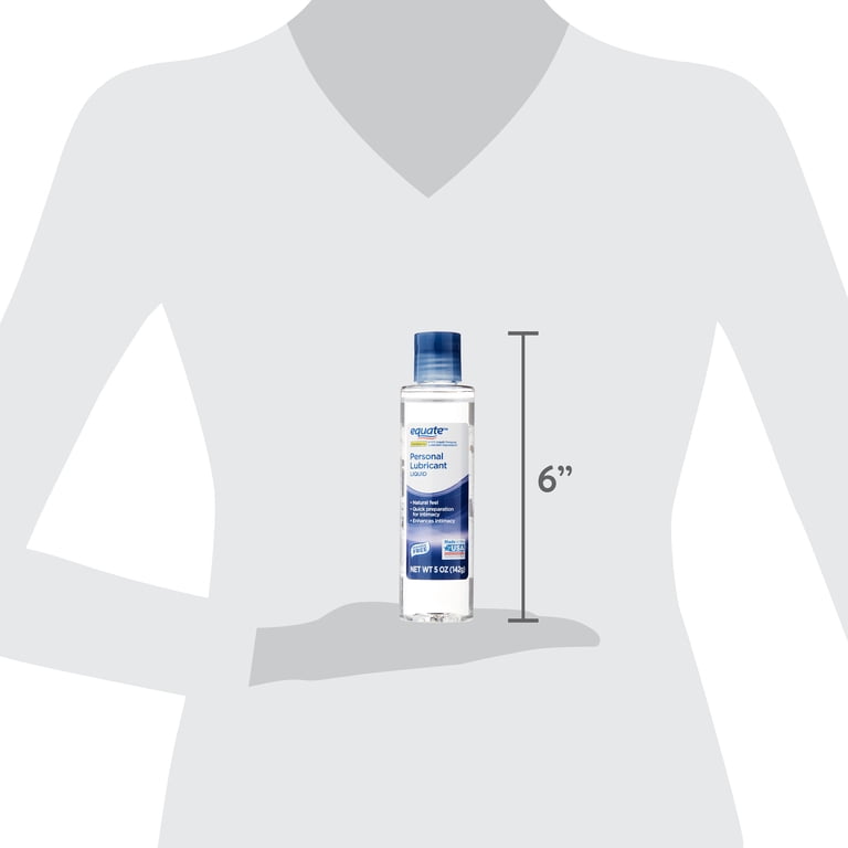 walmart lubricant water based Equate Water Based Personal Lubricant Liquid, 5 oz, Compatible with Condoms