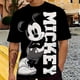 thumbnail image 3 of Camiseta de Mickey Mouse para niños, camisetas de dibujos animados de Disney para hombre, camiseta de manga corta de verano para parejas, lindas y divertidas camisetas, 3 of 4
