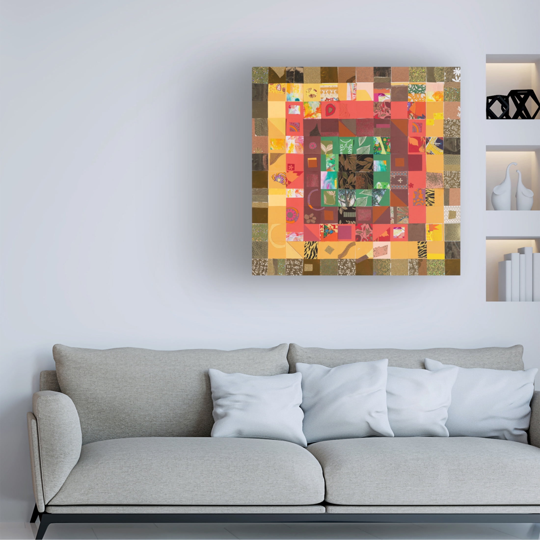Trademark Fine Art Pamela Fingado Toward the Center Canvas Wall Art