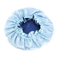 thumbnail image 1 of Qarigey multifuncional del satén del bebé del poliéster para el del pelo del satén de los niños del sueño de las buenas noches S Accesorio para el cabello azul claro, 1 of 6