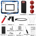 thumbnail image 3 of Ayieyill Easy Assemble Toy Sports Equipment with Basketball Hoop, Blue, 15.70 x 1.00 x 11.80 Inches, 3 of 6