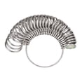 thumbnail image 3 of Scienceny Aluminium Alloy Ring Measurement Loop Portable Sizer 0-13mm Anti-corrosive Anti-rust Smooth Tool Accessories Measuring 2piezas Scienceny CBP102916, 3 of 3