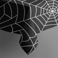 thumbnail image 5 of Halloween Spider Webs Square Tablecloth,Waterproof Square Table Cover,Wipeable Spillproof Washable Table Cover for Home Kitchen Party Decor 52"x52"(132x132cm), 5 of 6