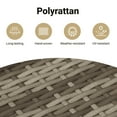 thumbnail image 3 of vidaXL Patio Storage Cabinet Tool Organizer Outdoor Furniture Poly Rattan, 3 of 11