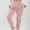 Pink, variant on Mefallenssiah Women Warm Fitness Sport Leggings Winter Fleece Legging Pants
