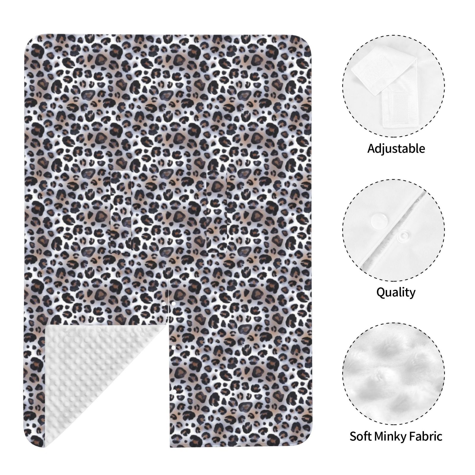 Car Seat Cover Baby - Leopard print fashion Breathable Infant Car Seat Cover for Baby Carseat, Lightweight Comfort Baby Essentials Must Haves Newborn Stuff for Girl Boy
