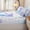 Blue Purple White, variant on Homewish Cartoon Pirate Treasure Ship Zipper Queen Comforter Set with Fitted Sheet and 2 Pillowcases,Ocean Adventure Zipper Bedding Set For Boys,Polkadot Reversible,4pcs