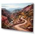 thumbnail image 2 of Designart "Journeying Endlessly in the Canyon III" Landscapes Wall Decor, 2 of 5