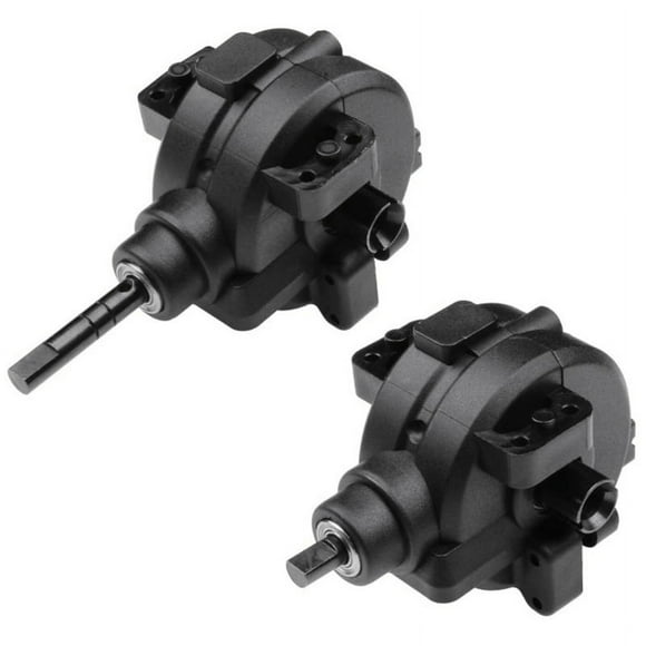 2 Pcs Gear Box Complete Set Drive & Diff Gear for 1:10 RC Car Parts 02024 02051 02030 03015 94123 94106 94107 94108,Front Gear Box & Rear Gear Box