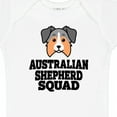 thumbnail image 4 of Inktastic Dog Australian Shepherd Squad Boys or Girls Baby Bodysuit, 4 of 5