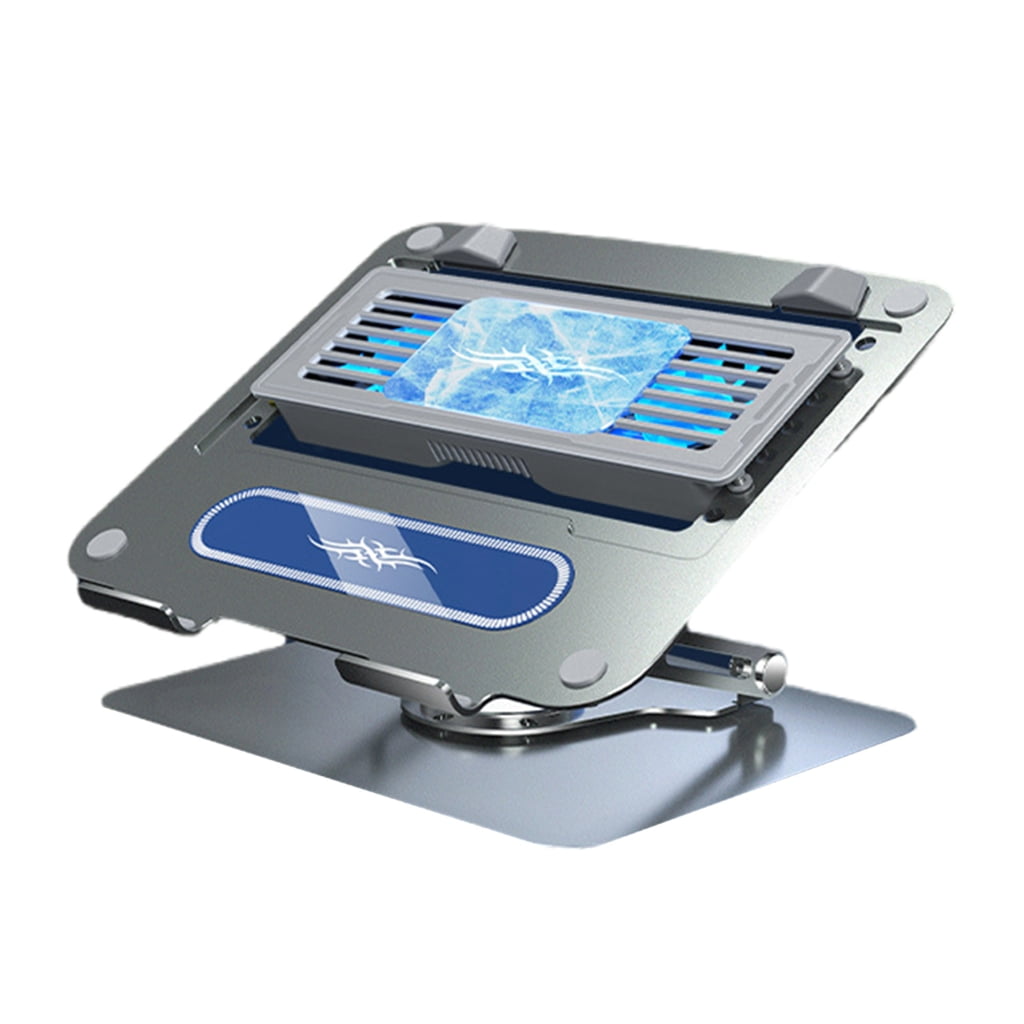 Fast Cooling Laptop Semiconductor Heatsink Stand With 2 Support Rod And Silents Motor For Gaming And Home Use