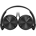 thumbnail image 2 of Sony MDR-ZX110NC Auriculares con cancelación de ruido extra graves con imanes de neodimio y controladores de 30 mm, negros (renovados), 2 of 5