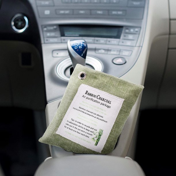 Lot De 8 Absorbeurs D'odeurs Au Charbon Actif Pour La Maison, La Voiture Et Le Placard, Sacs Purifiants D'air Au Charbon