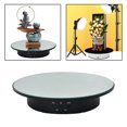 thumbnail image 1 of VONKY Rotating Display Stand Jewelry Shoes Adjustable Revolving Mirror Base White Mirror Base Black, 1 of 6