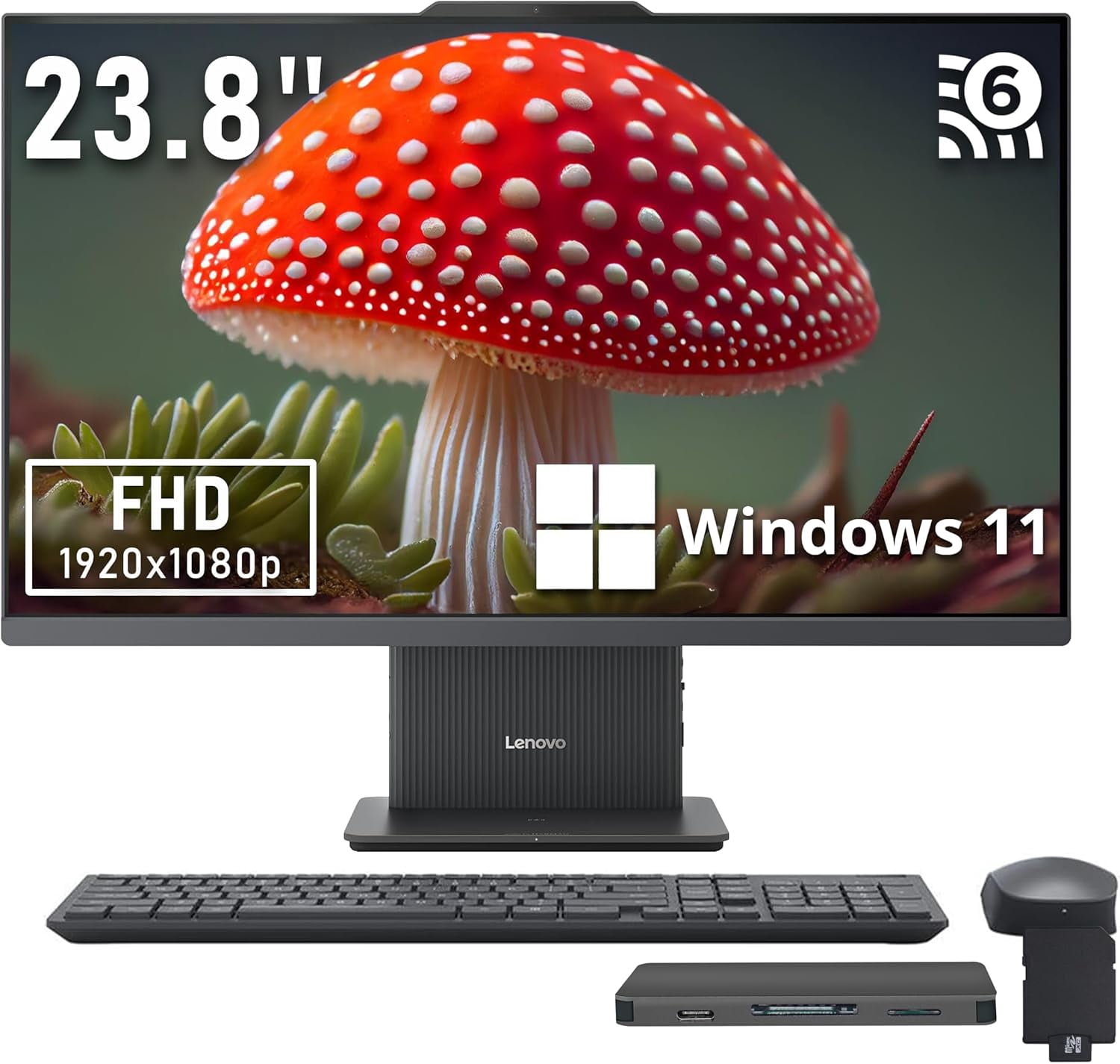 Lenovo IdeaCentre A540-24API Desktop PC - AMD Ryzen 5 PRO 4650GE
