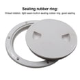 thumbnail image 4 of Redempat 6 Inch Boat Inspection Hatch Circular Deck Floor Plate Ship Boats Lid Portable Water Sports Detachable Cover Part, 4 of 6