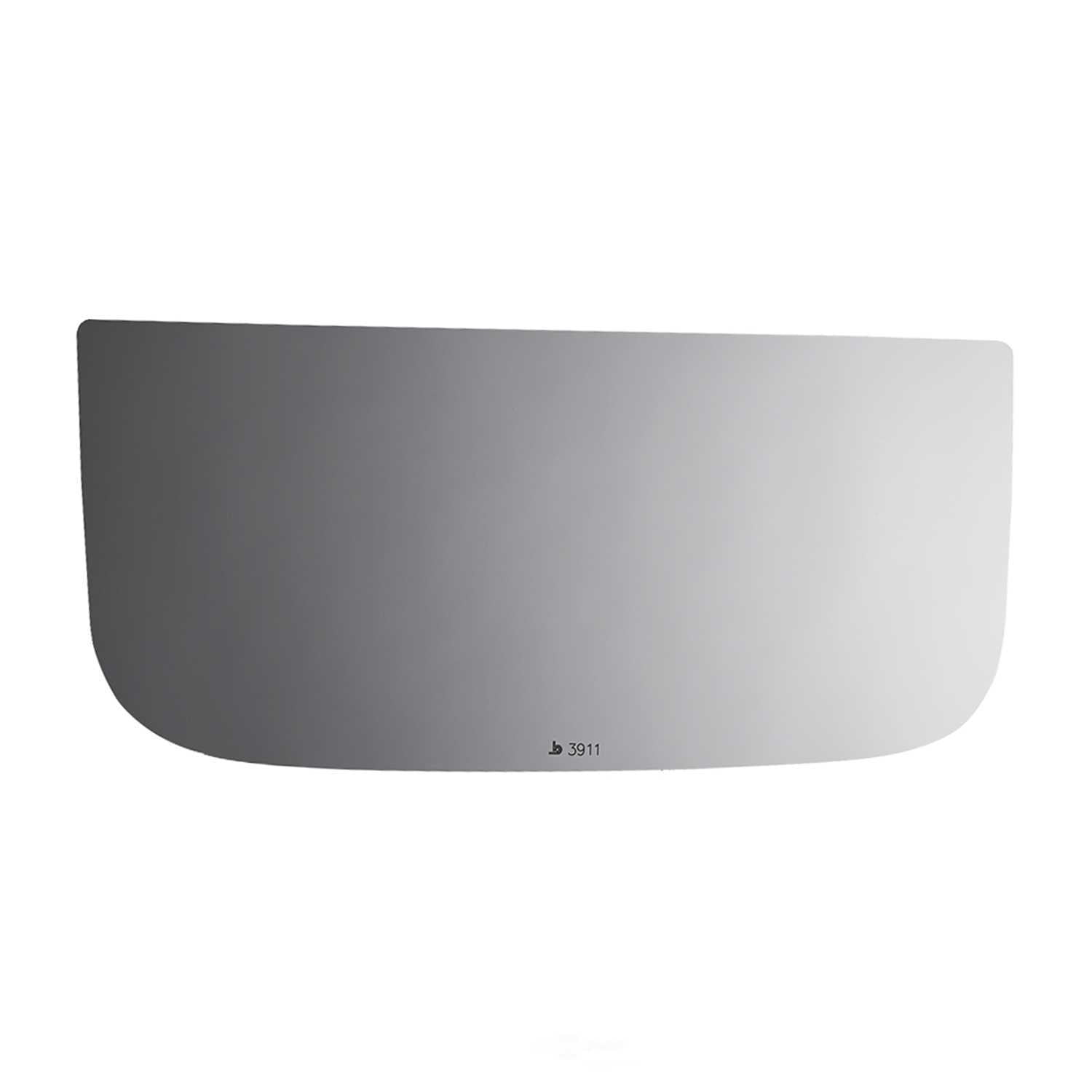 Burco Side View Mirror Replacement Glass - Clear Glass - 3911