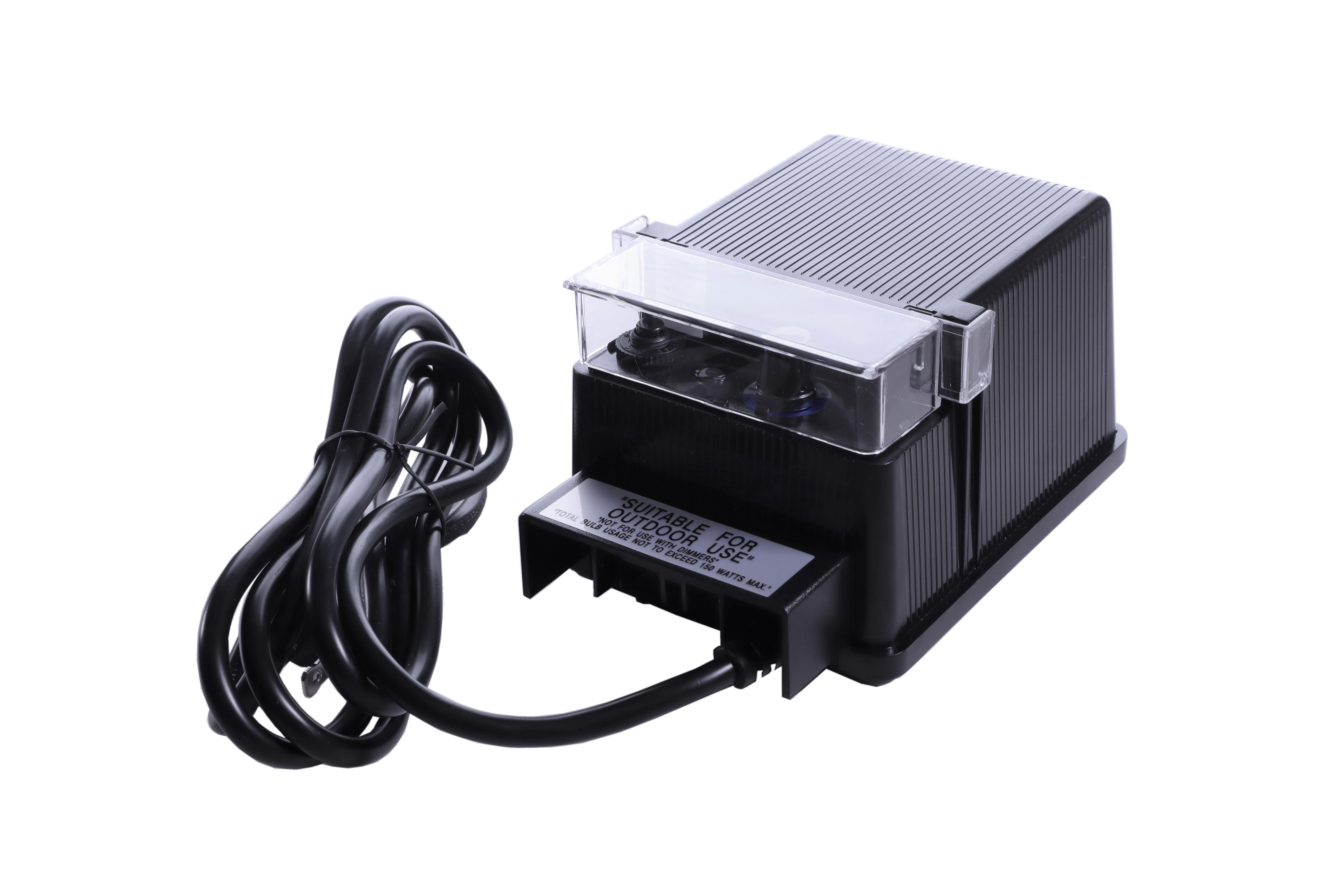 150 Watt 12V Landscape Lighting Transformer with Photocell