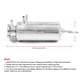 thumbnail image 4 of Tanque de recolección de Depósitos de combustible para autos Speravity Aleación de aluminio universal, 4 of 6