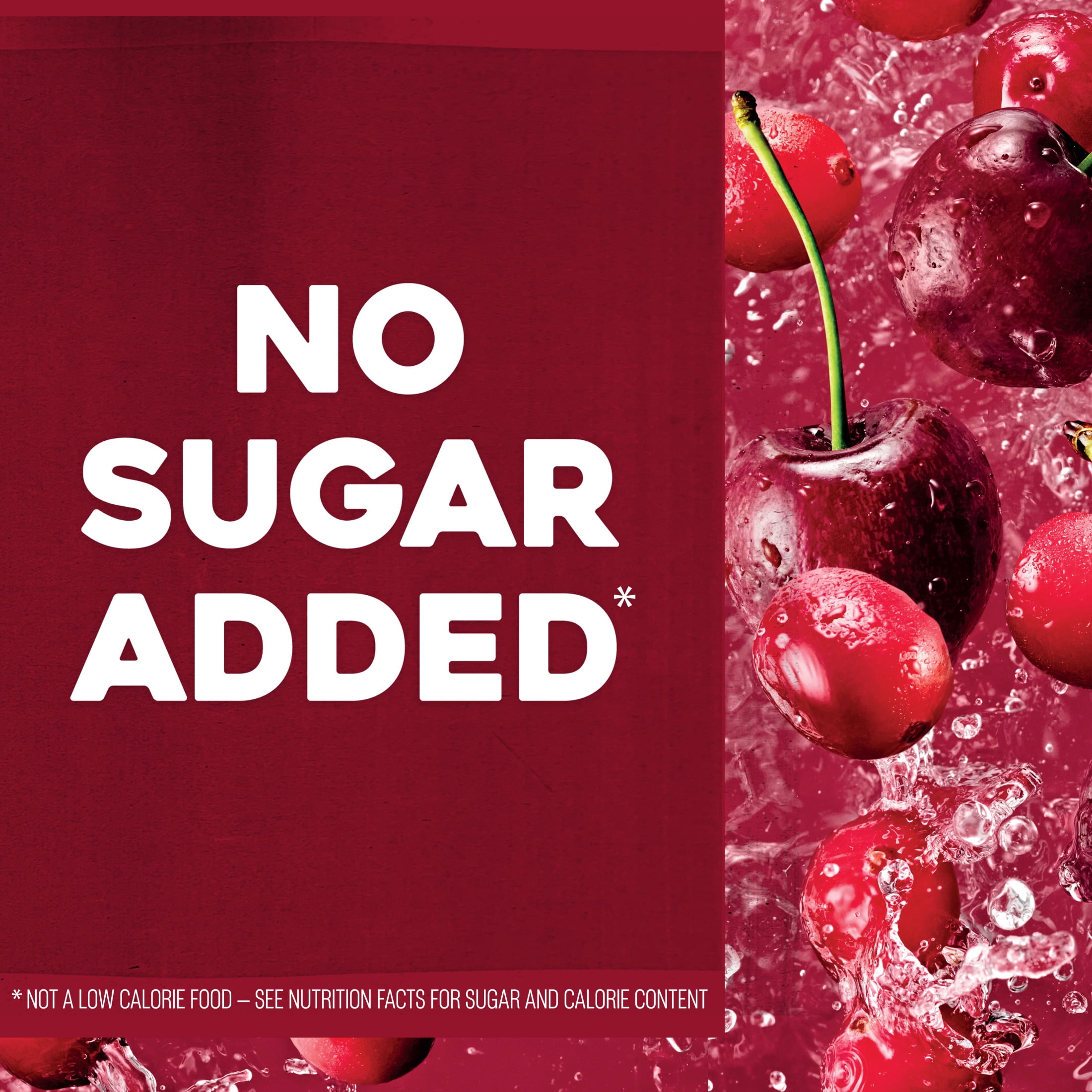 (8 pack) Ocean Spray® 100% Juice Cranberry Cherry Juice Blend, 64 fl oz Bottle