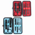 thumbnail image 2 of 7pcs Manicure Set Kit Pedicure Scissor Tweezer Ear Pick Utility Nail Clipper Stainless Steel Nail Care Tool Sets, 2 of 6