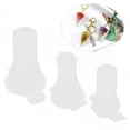 thumbnail image 3 of Cone Pendant Silicone  Kit, DIY Transparent Cone Silicone  Decorative Attractive  For Pendant For Ring Holder, 3 of 8