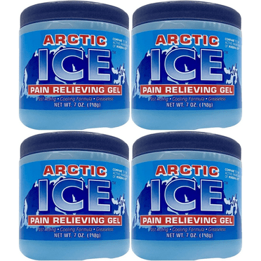 Artic Ice Pain Reliving Gel, 7 oz (4 Pack)