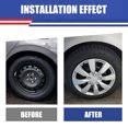 thumbnail image 3 of 4Pcs Set 16" Hubcap for 2014-2016 Toyota Corolla,Wheel Rim Cover with Decorative Screws,Compatible with Steel Wheels,Snap on Hub Caps Replacement,ABS&PC,Lacquer, 3 of 8