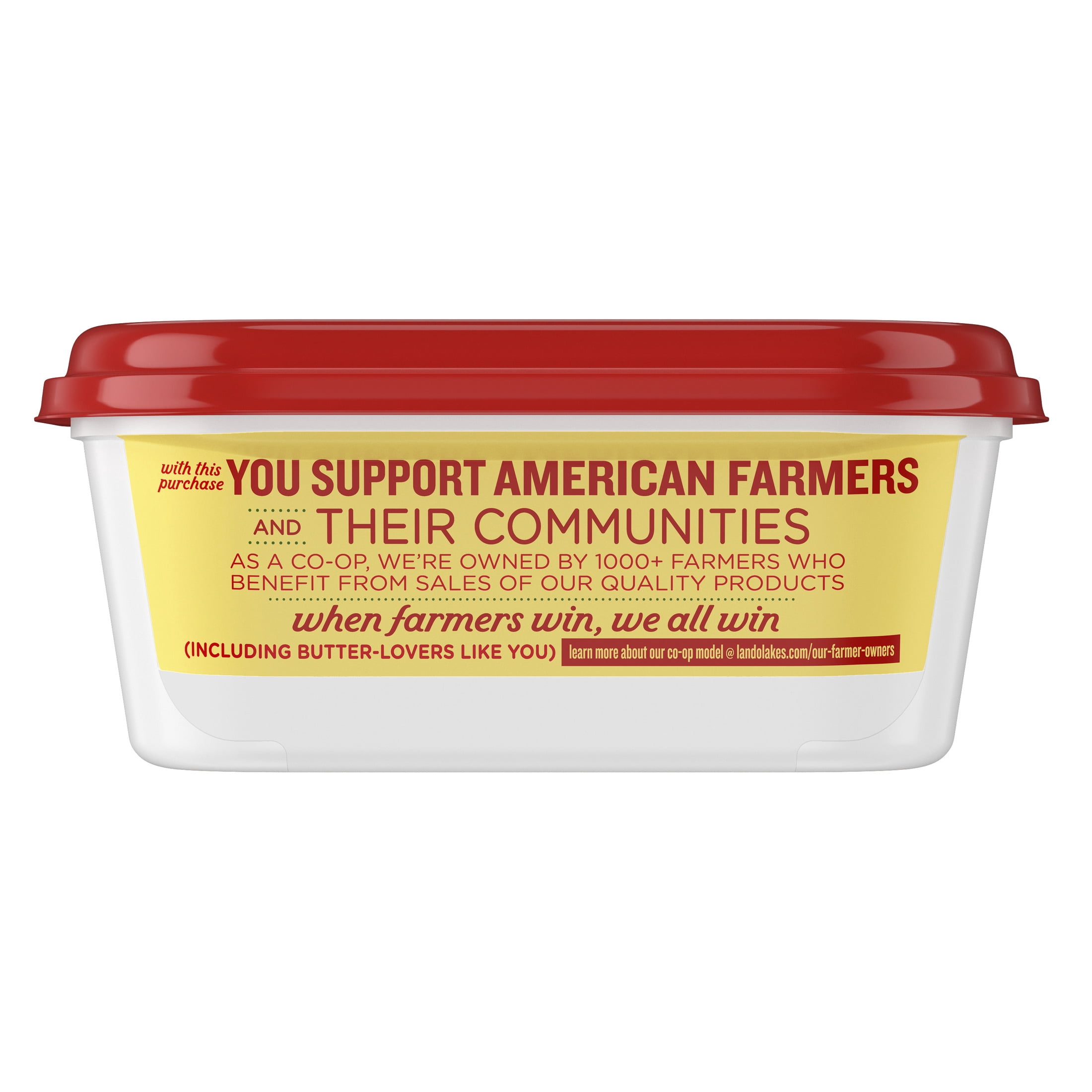 Land O Lakes Butter with Canola Oil, Spreadable, 8 oz Tub