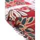 thumbnail image 5 of Falda Cruzada A Media Pierna Floral Hawaiana Tropical Bohemia Para Mujer Rojo S, 5 of 5