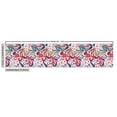 thumbnail image 2 of Ambesonne Paisley Fabric by the Yard Upholstery, Colorful Floral Petals Art, 5 Yards, Multicolor, 2 of 4