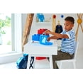 thumbnail image 4 of Room Copenhagen Lego Sorting Box to-Go - Travel Case with Organizing Dividers - Blue, 4 of 10