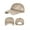 Khaki, variant on Summer Mesh Baseball Cap for Women Adjustable Breathable Caps Men's Hat Quick Dry Hats Casual Trucker Hat