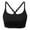 Black#9527, variant on Women Underwire Bikini Top Push Up Swimsuit Top Bra For Women Solid Color Spaghetti Straps Cozy Soft Bathing Suits