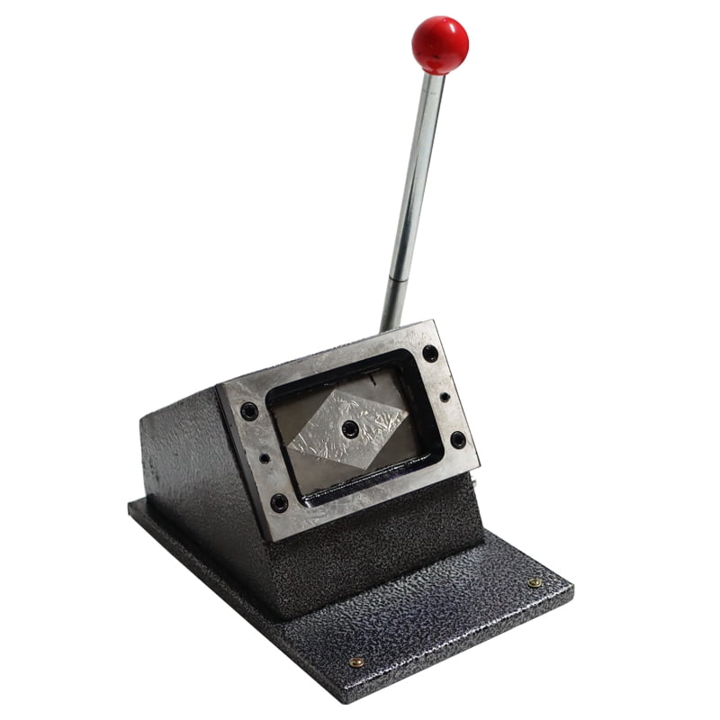 EQCOTWEA Manual PVC Business ID Card Cutter PVC Card Die Cutter with