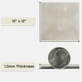 thumbnail image 4 of Achim 12"x12" 1.2mm Peel & Stick Vinyl Floor Tiles 20 Tiles/20 Sq. ft. White Slate, 4 of 9