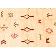 thumbnail image 1 of Ahgly Company Indoor Rectangle Solid Orange Modern Area Rugs, 2' x 3', 1 of 4