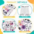 thumbnail image 3 of joogoo Skull Roses Flower-p3 Boys Swim Trunks Beach Swimsuit Shorts Boxer 5-6T, 3 of 8