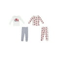thumbnail image 2 of Chick Pea Baby Boy & Toddler Boy 4 PC Tight Fit Cotton Sleepwear Pajamas, Sizes 12 Months-4T, 2 of 2