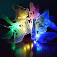thumbnail image 5 of Butterfly Solar String Lights Outdoor, 12/20 LEDs for Garden, Yard Decoration, 5 of 5