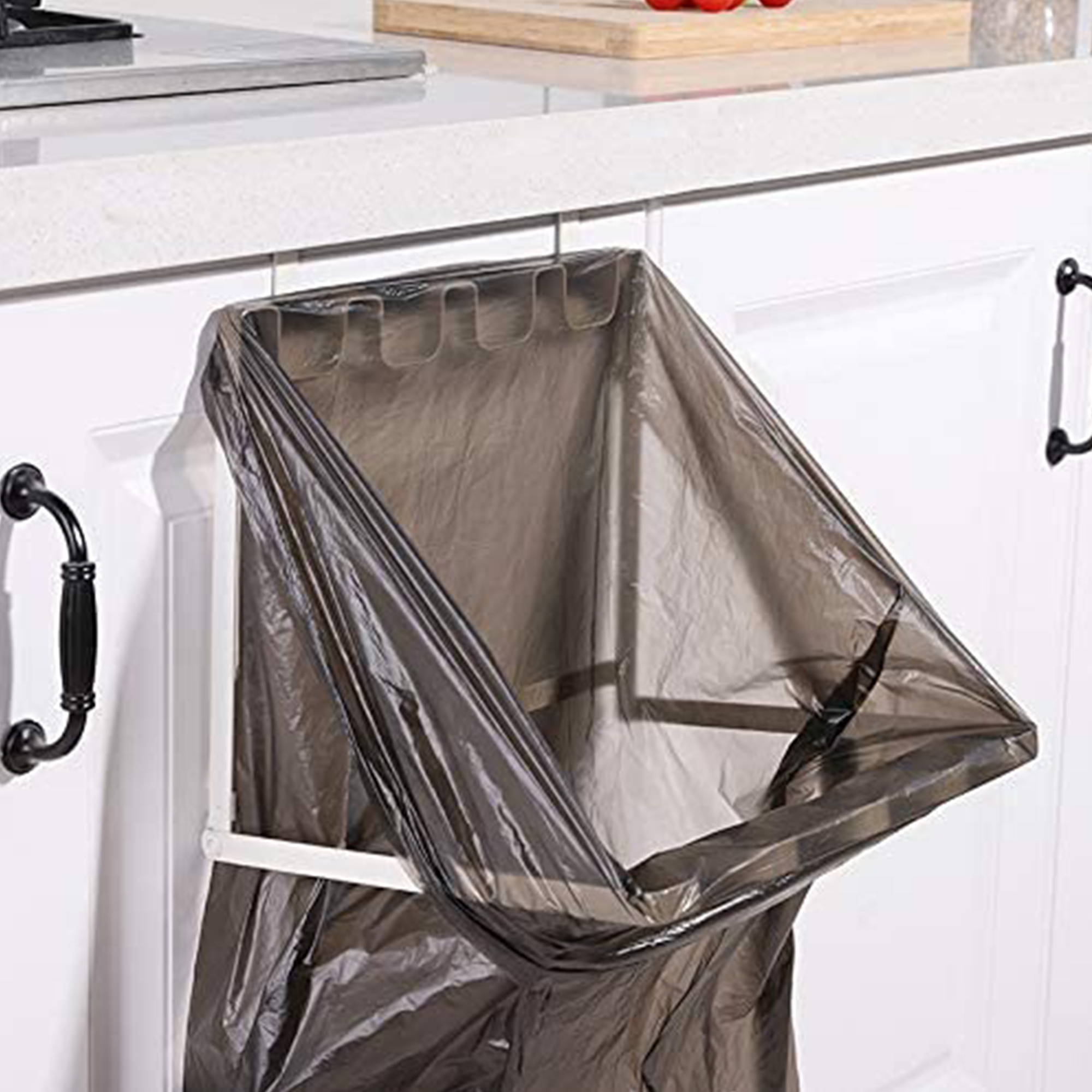 Gupgi Garbage Bag Hanger, Trash Bag Holder Hanging Organizer Storage