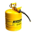 thumbnail image 3 of Justrite 7250220, 5 Gallon Emergency Fuel Container Type II AccuFlow Yellow, 3 of 5