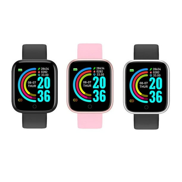 10/20/40 Uds D20 reloj inteligente hombres Bluetooth sincronización teléfono carga USB DIY papel tapiz personalizado deportes podómetro mujeres Smartbracelet Y68 Tan Jianjun unisex