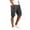 (New16)Dark Gray, variant on Thousandth Cargo Shorts for Men Summer Elastic Waist Drawstring Streetwear Shorts Zipper Pocket Casual Shorts Outdoor Hiking Shorts Fashionable Durable Shorts
